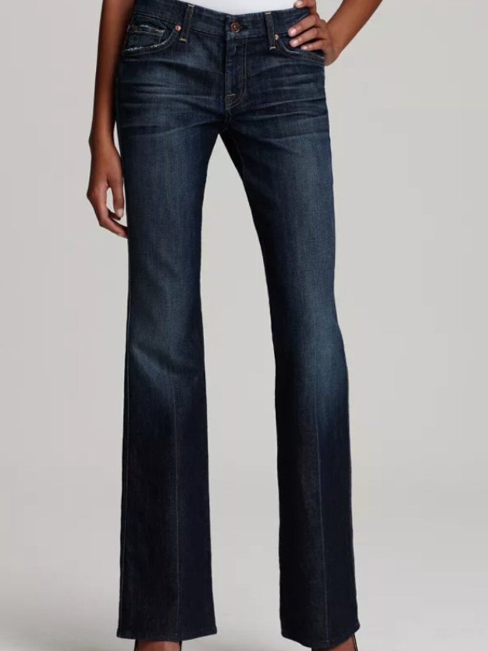 7 For All Mankind A Pocket Dark Wash Jeans Size 26